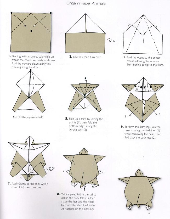 origami turtle easy