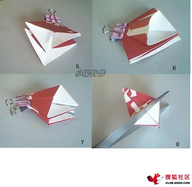 origami umbrella steps