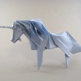 Origami unicorn roman diaz