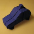 Origami voiture en papier