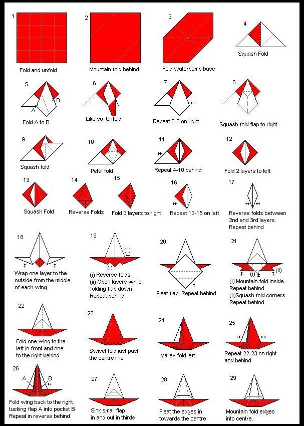 origami weapons instructions