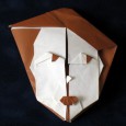 Origami woman