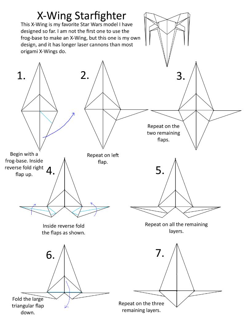 origami xwing