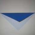 Origamie triangle