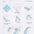 Pingouin en origami