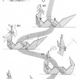 Plan origami dragon