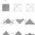 Pliage origami facile papillon