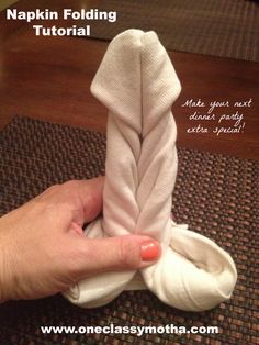 pliage serviette penis