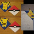 Pokemon bookmark origami