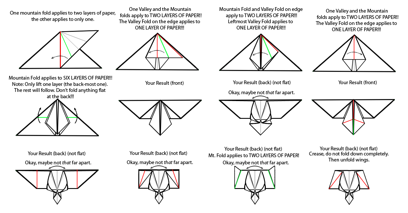 pterodactyl origami