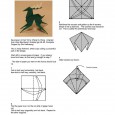 Reindeer origami instructions
