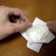 Rose en papier pliage facile