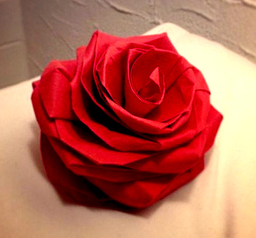 rose origami complex