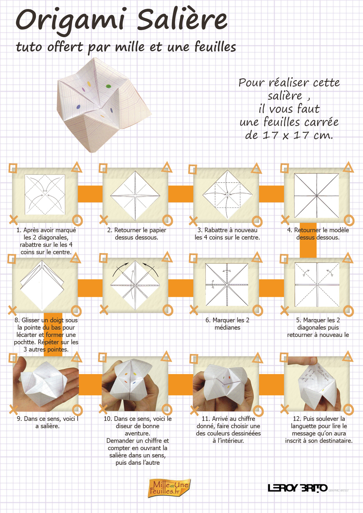 saliere origami