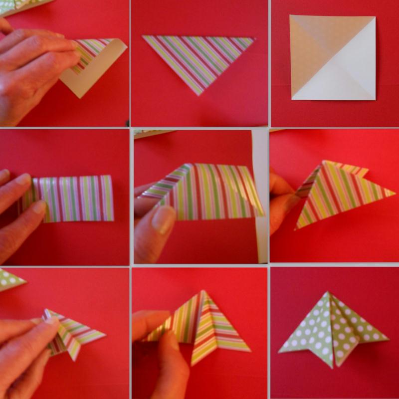 sapin en origami youtube