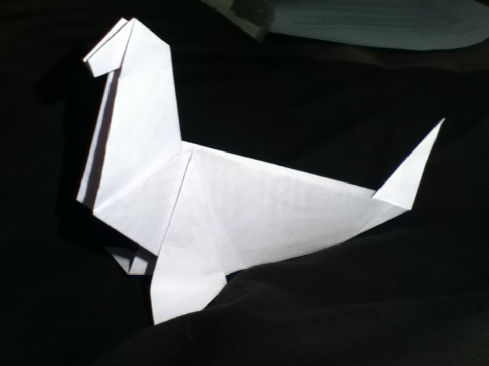 sea lion origami