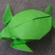 Sea turtle origami instructions
