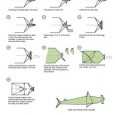Shark origami instructions