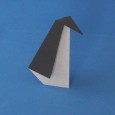 Simple origami penguin