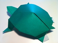 simple origami turtle
