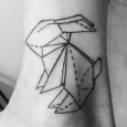 Tattoo origami