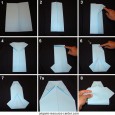 Tee shirt origami