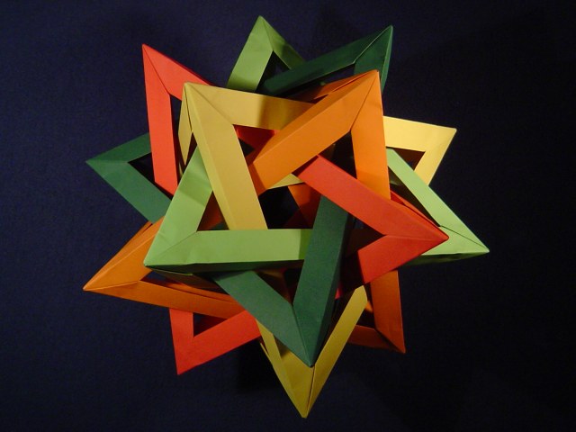 tetrahedron origami