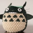 Totoro origami 3d