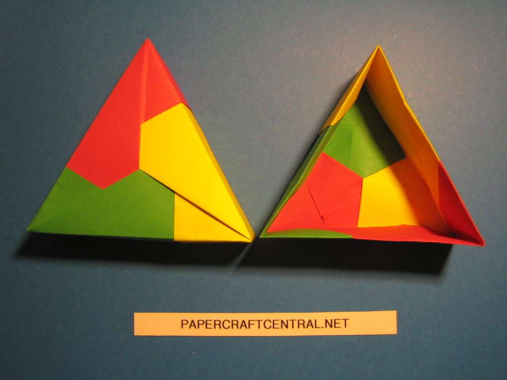 triangle origami