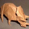 Triceratops origami