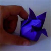 tulipe en papier origami