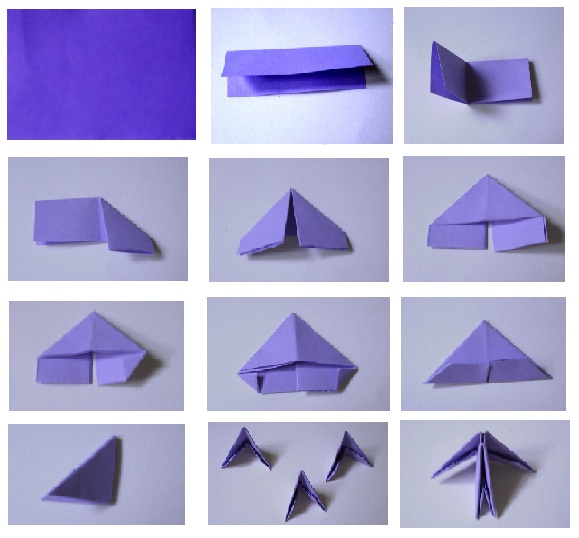 tuto origami 3d