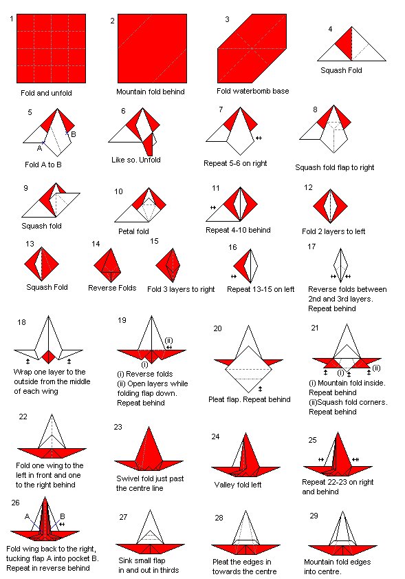 xwing origami