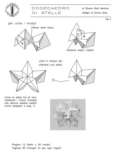 3d geometric origami instructions