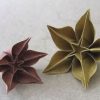 Difficult origami flowers
