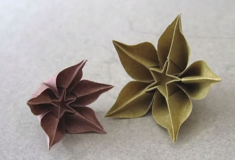 difficult origami flowers