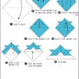 Easy origami hat