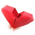 How to make origami hearts 3d
