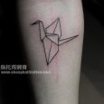 Origami crane tattoo meaning